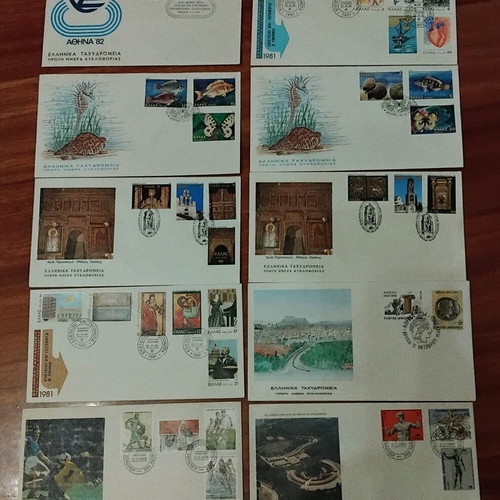 First Day Covers like new, pack of 31 FDC