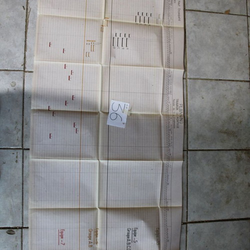 Original 1985 Drawing for Pont Neuf Wrapping by Christo like new