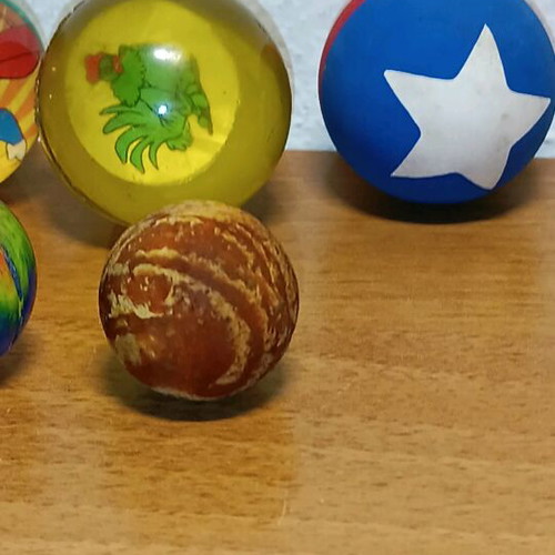 Crazy balls used, pack of 12, 90s