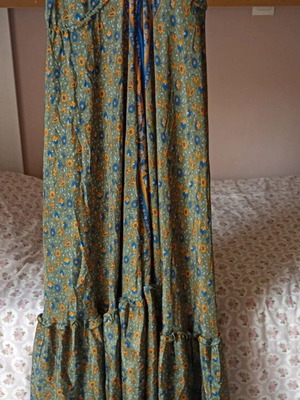 Boho Maxi Dress Jasmine free size like new, floral paisley print