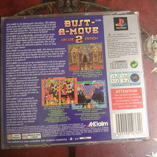 Bust-A-Move 2 Arcade Edition PlayStation 1 game