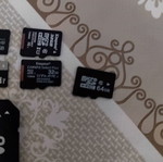 Memory cards, pack of 16
