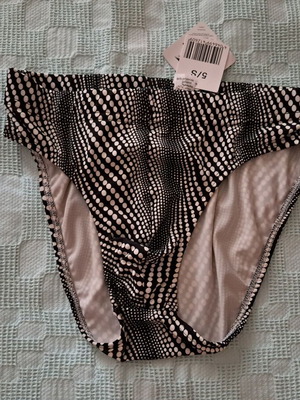 Men's black and white slip size S new with Tactel and Lycra fibers