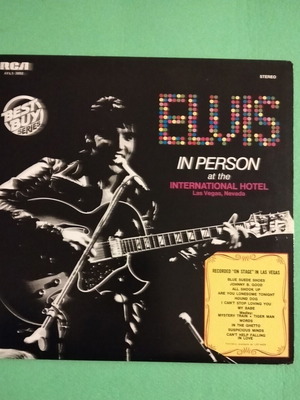 Elvis Presley vinyl record