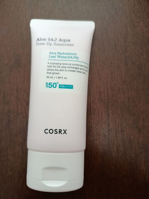 Cosrx Aloe 54.2 Aqua Tone-Up αντηλιακό μεταχειρισμένο