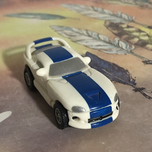Autotech O.S.F.T. Retro Transforming Robot Car Dodge Viper 1/64 scale