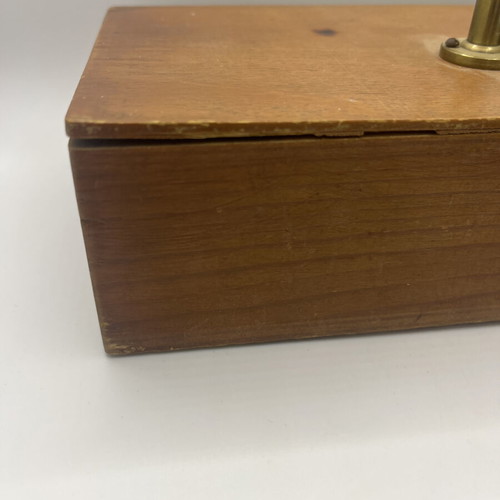 Rex scale used with wooden box and drawer, English made