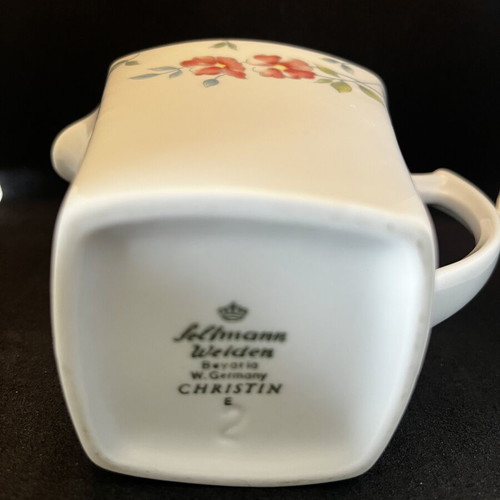 Seltmann Weiden Christin vintage porcelain milk jug like new