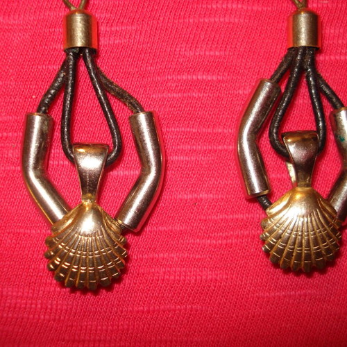 Earrings hanging unique, used