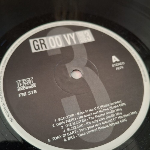 Jeronimo Groovy Sound 3 LP used, 90s Eurodance collection
