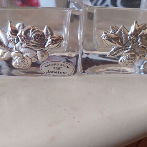 Home set with sterling silver