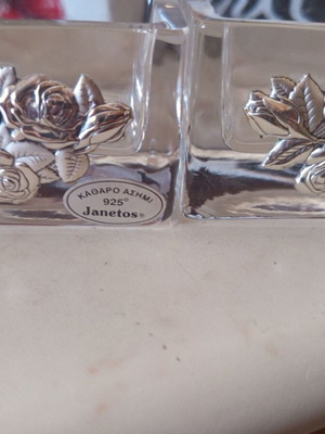 Home set with sterling silver