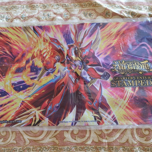 Yu-Gi-Oh Quarter Century Stampede Official Playmat sealed