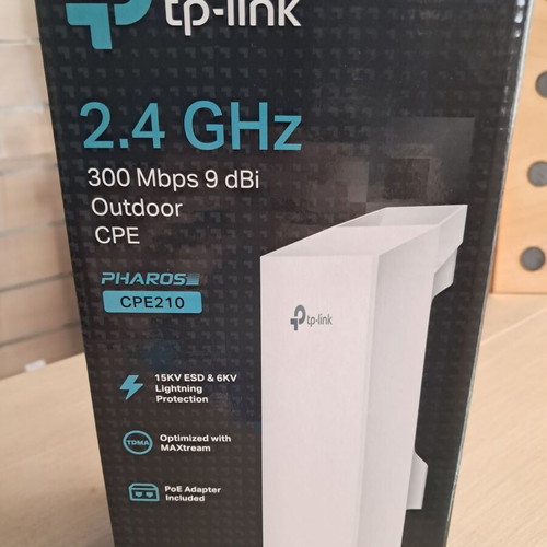 TP-LINK Pharos CPE210 2.4GHz 300Mbps 9dBi outdoor wireless access point new