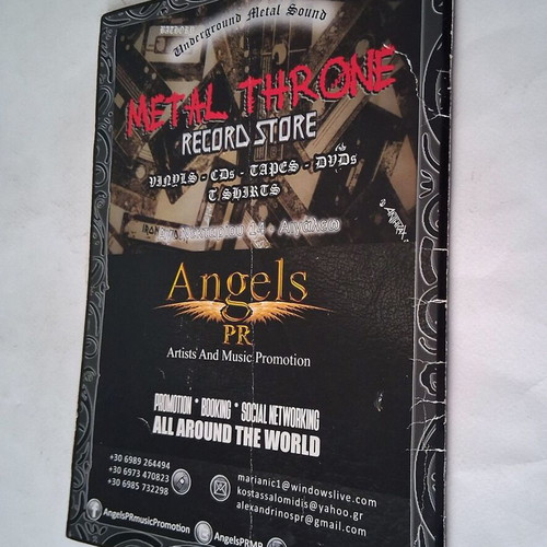 Legions Issue 1 Greek Metal Fanzine