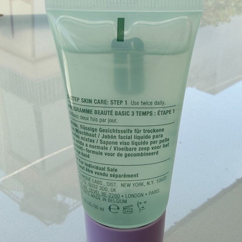 Clinique All About Clean Liquid Facial Soap Mild 30ml new