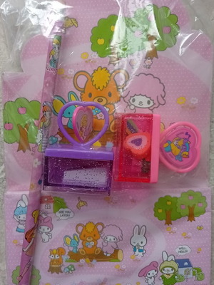Vintage Sanrio My Melody stationery set Forest Theme
