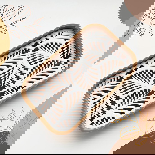 Oval Soap Dish θήκη σαπουνιού καινούργια modern design με σχαράκι αποστράγγισης