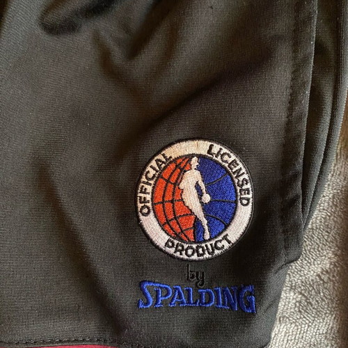 Spalding retro sportswear set medium used, multicolor