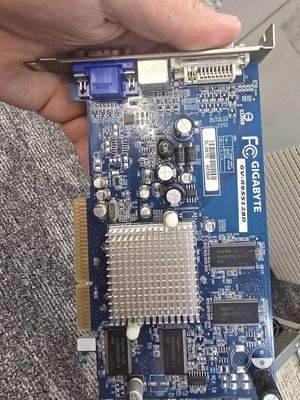Ati Radeon 9550 128MB κάρτα γραφικών μεταχειρισμένη, Gigabyte GV-R955128D