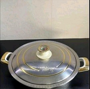 Πολυσκέυος μαγειρέματος Golden Style, 28cm , με θερμόμετρο, 8 λίτρα
