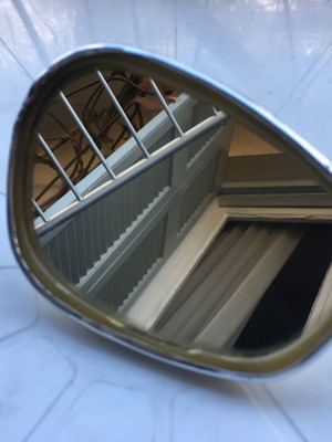 Right exterior mirror Albert DBGM for NSU Prinz 4 1000 C 1968 used