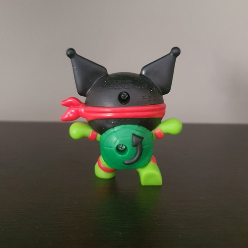 Kuromi/Raphael Mashup figure 2025, used, 6.5cm