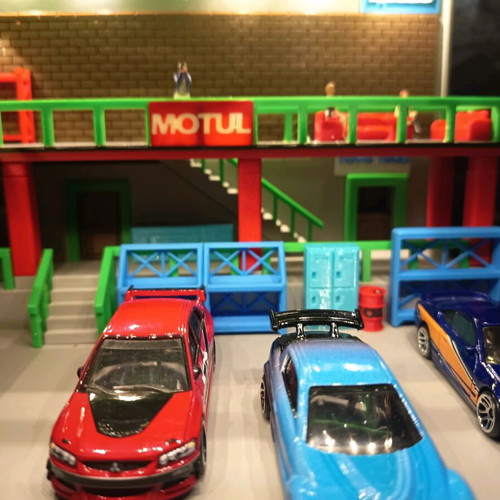 Diorama Han Garage Tokyo Drift like new