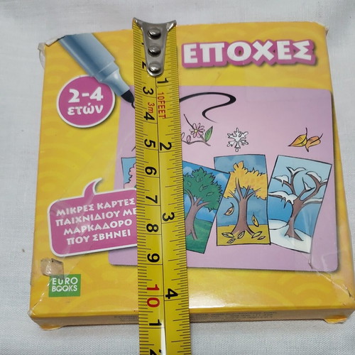 Educational Activity Cards "The Seasons" Eurobooks used, ages 2–4