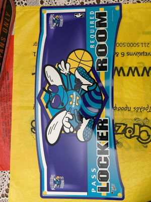 Charlotte Hornets large sign like new