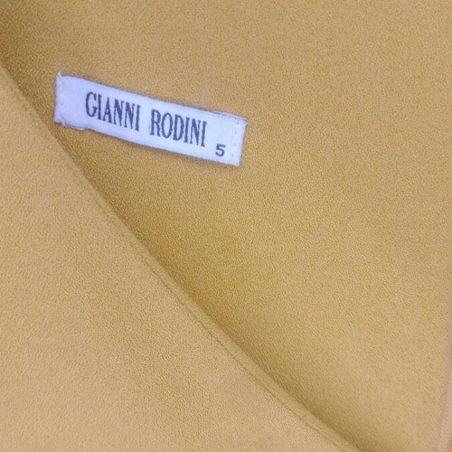 Gianni Rodini women's classic mustard dress like new, size 5
