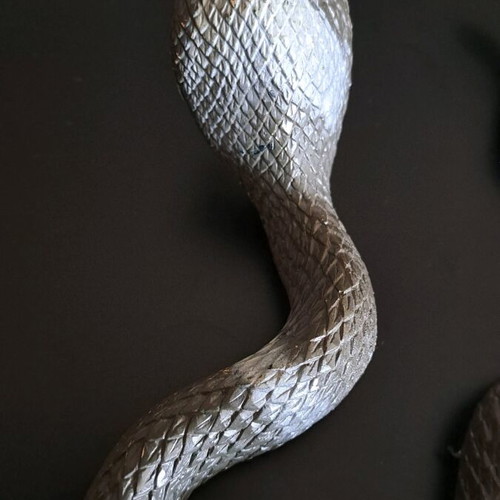 King Cobra figure used in attack pose