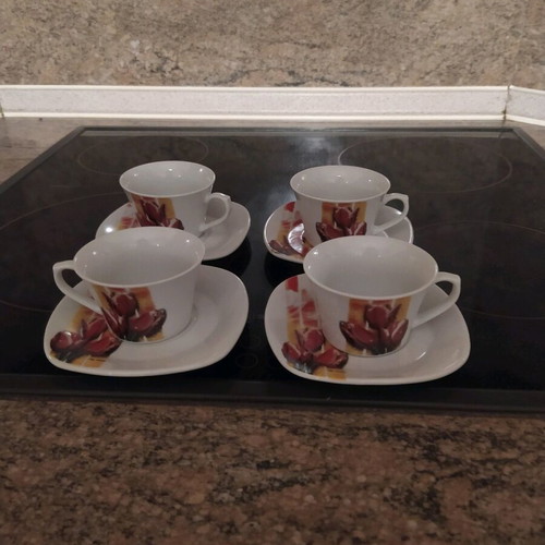 Coffee cups for Greek coffee like new, set of 4 pieces