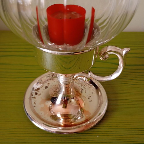 Vintage candle holder like lantern used