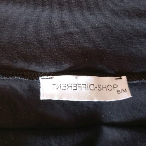 Crop top black like new, size S/M