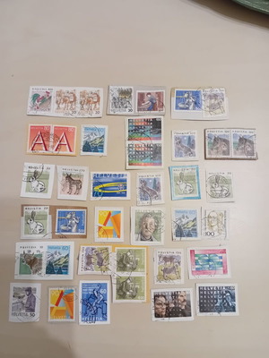 Γραμματόσημα Ελβετίας σε φάκελο