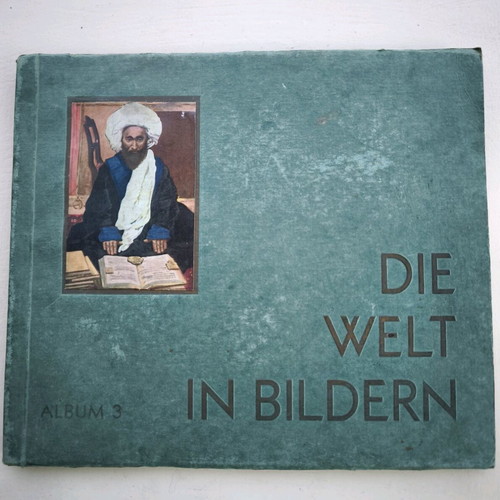 Die Welt in Bildern album used, 1930 edition with Olympic Games