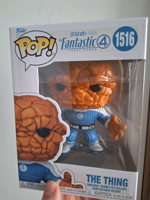 Funko POP Marvel Fantastic 4 First Steps 1516 The Thing new