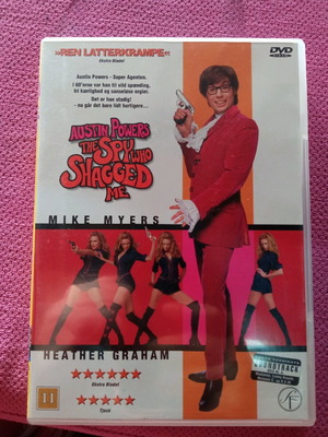 The Spy Who Shagged Me Austin Powers DVD like new, comedy, subbed