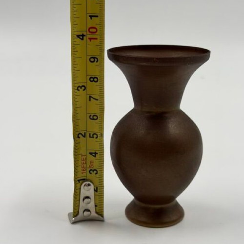 Vintage copper decorative vase small used