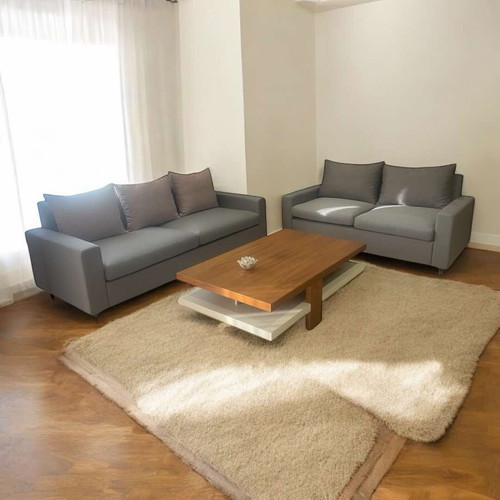 Living room sofa set new, 3-seat and 2-seat with waterproof fabric