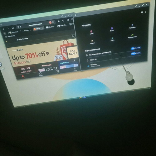Galaxy S8 with Portable Projector Full Pack like new