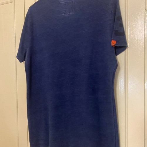 Superdry women's blue t shirt like new size M