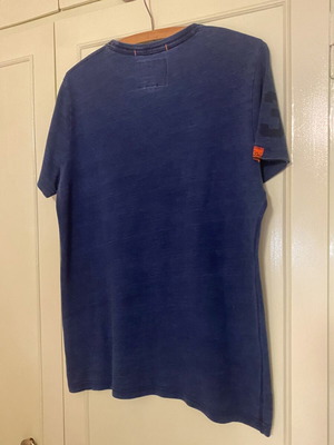 Superdry women's blue t shirt like new size M