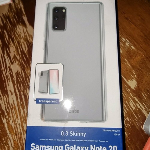 Samsung Galaxy Note 20 silicone case 0.3 new SBS