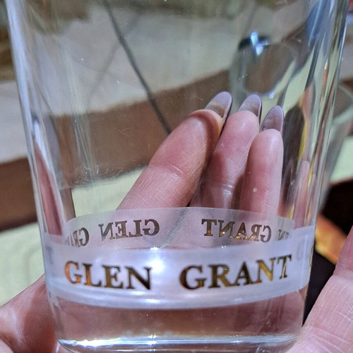 Glen Grant 2 whiskey glasses new unused