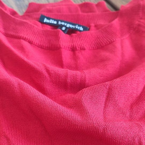 Pullover used Julia Bergovich red, size S
