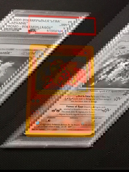 Pokemon - Arcanine #6 Promo PSA 9