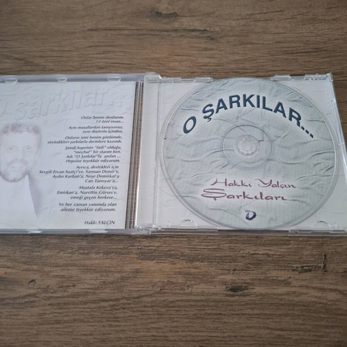O Şarkılar... Hakkı Yalçın Şarkıları CD like new, Best of Turkey 2004