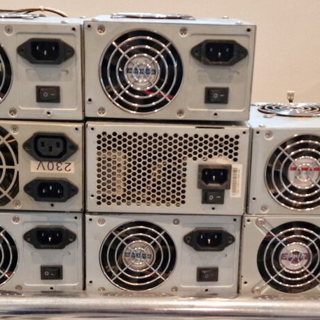 PC power supplies used, pack of 12, various wattages 300W-500W